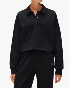 Alo Yoga Polo Henley Pullover