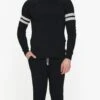 R&R Surplus Varsity Sweatshirt -EQUINOX Sales 006 3M77 BLKHGY002