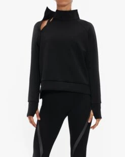 Equinox Mock Neck Sweatshirt