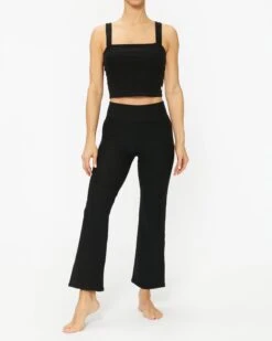 Vuori Elevation Square Neck Tank -EQUINOX Sales 011 VW1080 BLACKHEATHER 001