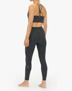 Alo Yoga Alosoft Lavish Bra -EQUINOX Sales 012 W9234R DARK HEATHER GREY 004