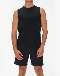 Alo Yoga Idol Performance Tank -EQUINOX Sales 013 M2053R BLACK 001