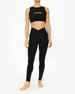Year Of Ours Ribbed Veronica Legging -EQUINOX Sales 013 TN1776 BK BLACK 003
