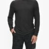 Vuori Strato Tech Long Sleeve Tee -EQUINOX Sales 016 V178 CHARCOALHEATHER 002