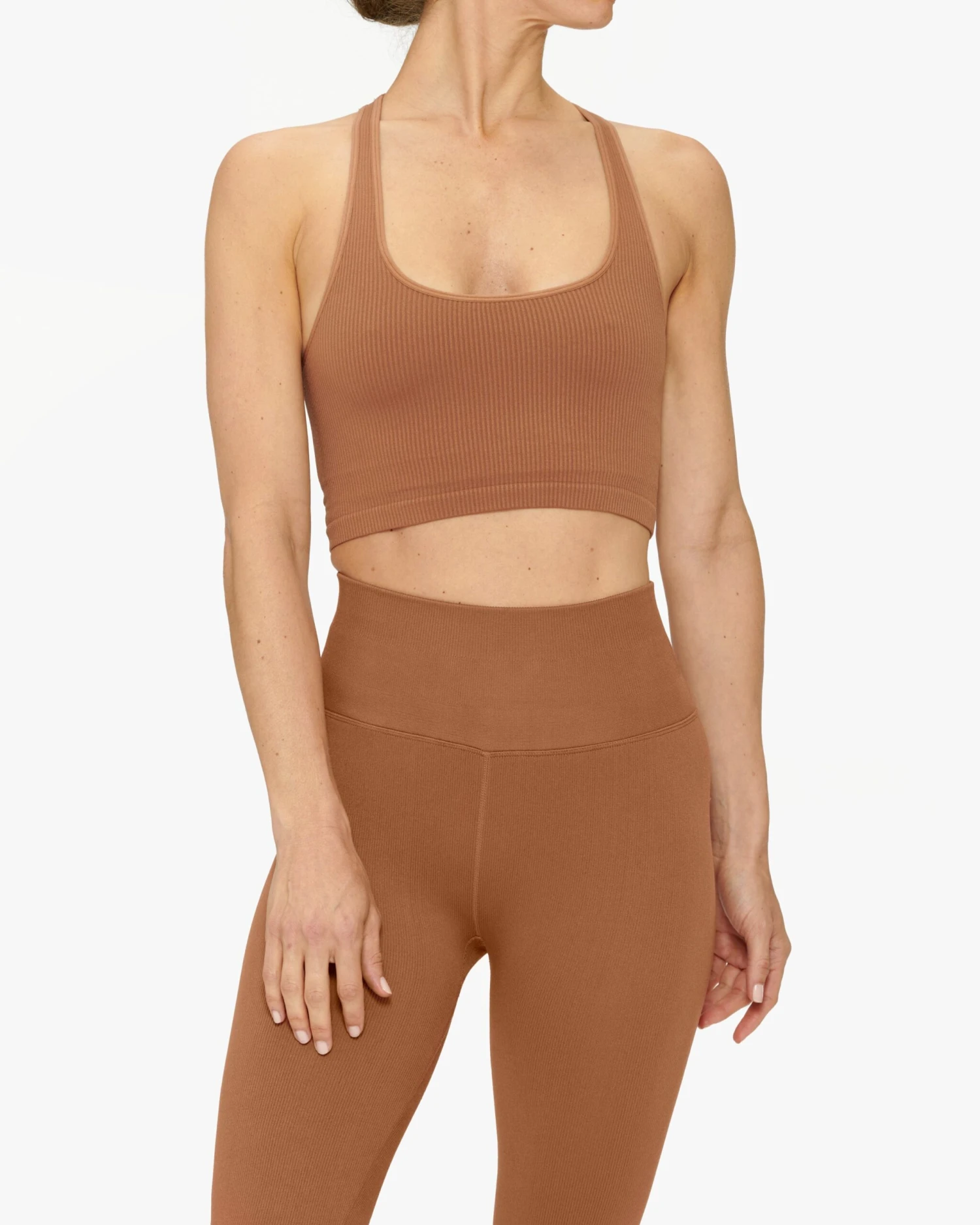 Spiritual Gangster Athena Seamless Longline Bra 1 Spiritual Gangster Athena Seamless Longline Bra