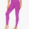 Beyond Yoga Spacedye At Your Leisure High Waisted Midi Legging -EQUINOX Sales 023 SD3463 VIVID PLUM HEATHER 001