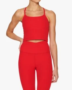 Beyond Yoga SPACEDYE SLIM RACERBACK CROPPED TANK