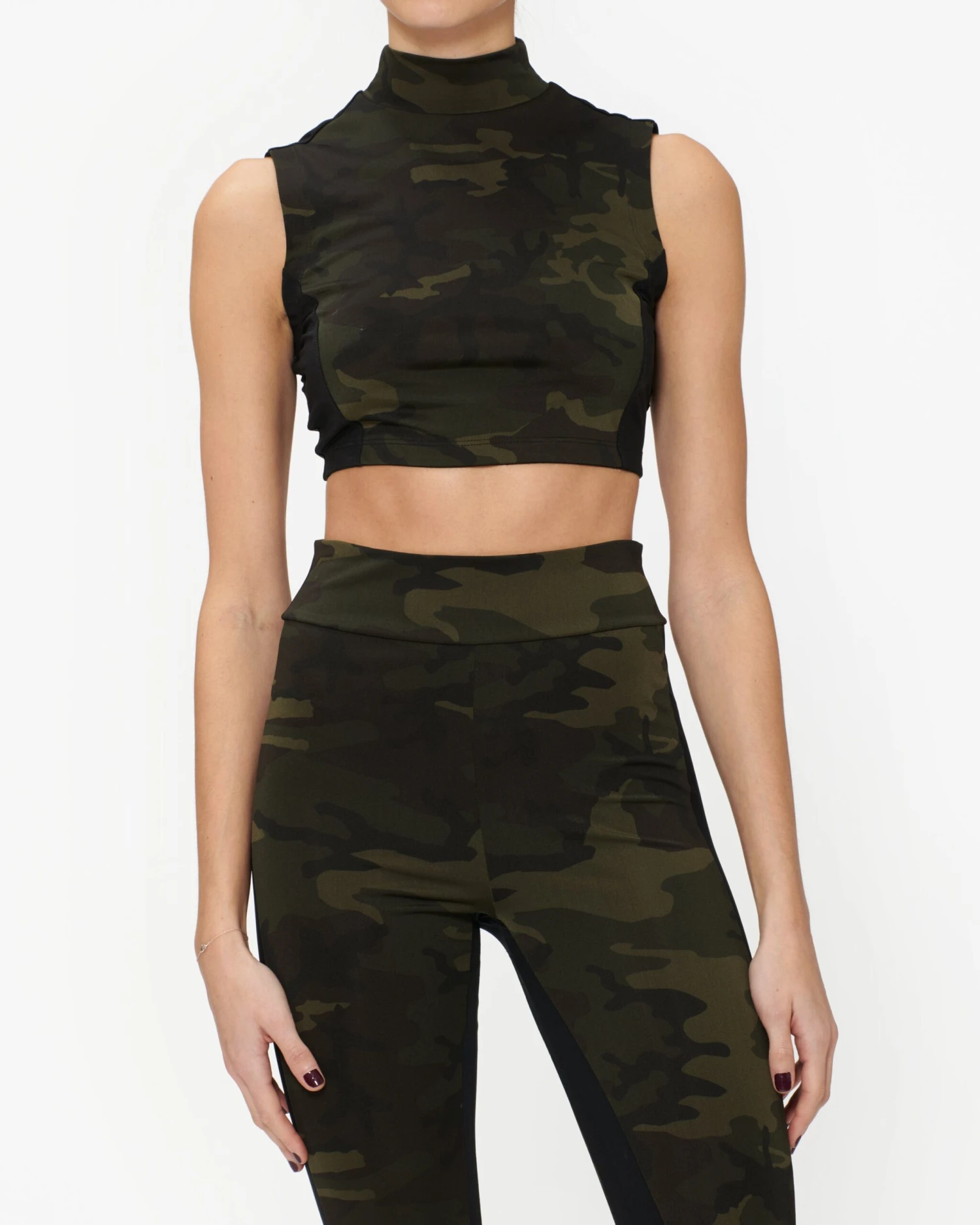 Monse Camo Sports Bra Top 1 Monse Camo Sports Bra Top