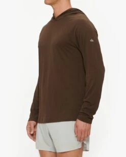 Alo Yoga Core Hooded Runner -EQUINOX Sales 038 M3156R ESPRESSO 005 c8a0518e dda7 44ed 9ca7 7568d4eb70d1