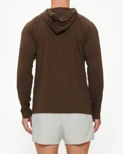 Alo Yoga Core Hooded Runner -EQUINOX Sales 038 M3156R ESPRESSO 006 19104933 83ae 41eb 9f66 499f3add6382