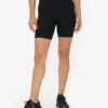Year Of Ours Ribbed V Waist Biker Short -EQUINOX Sales 038 TN1716 BK BLACK 001