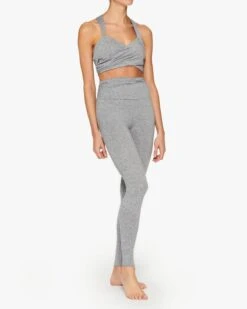 Lanston Naked Ruched Waist Legging -EQUINOX Sales 041 LSP 945NK HEATHER 002 31b50fab a4c2 416d 853e dccc5421cf6e