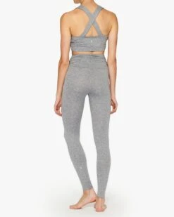 Lanston Naked Ruched Waist Legging -EQUINOX Sales 041 LSP 945NK HEATHER 005 310179fc c30a 4e50 9937 c9c69a33cc78