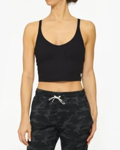 Vuori Rib Crop Tank