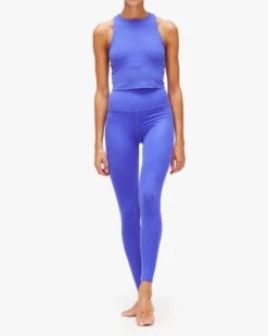 Beyond Yoga Spacedye Refocus Cropped Tank -EQUINOX Sales 061 SD4671 ULTRAVIOLET HEATHER 002