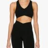 Ray V-Neck Longline Bra -EQUINOX Sales 063 RABW57 BLACK 003 54a70725 a141 4c4c 8452 e70a92478f2f