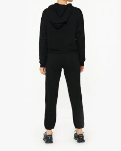 Monrow Supersoft Fleece Girlfriend Pullover Hoody -EQUINOX Sales 064 HT1124 BLACK 003 4dc0bb58 5046 42dd 830a 7726ca011619