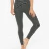 Beyond Yoga Heather Rib High Waisted Midi Legging