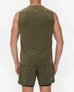 Fourlaps Radius Muscle Tee -EQUINOX Sales 070 1094 4 ARMY GREEN 007