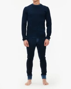 Cotton Citizen Jagger Long Sleeve -EQUINOX Sales 071 M710015 VINTAGENAVY 002