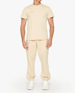 Pangaia 365 Cotton T-Shirt -EQUINOX Sales 076 10000287 SAND 001