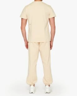 Pangaia 365 Cotton T-Shirt -EQUINOX Sales 076 10000287 SAND 003