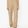 Enza Costa Twill Straight Leg Trouser -EQUINOX Sales 084 tlt4201 clay 002