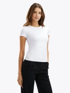 Tomboy Tee -EQUINOX Sales 09.19 WSG 03 Ecomm 001 STAPLES Reshoot WHITE FullLength015