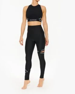 Monse Halter Sports Crop Top -EQUINOX Sales 090 ME220403SUJ BLACK 002 f33de87c df19 4edd 97aa bbaf2c1f7ae7