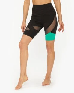 Monse Criss Cross Bike Shorts