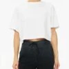 Cotton Citizen Tokyo Crop Tee -EQUINOX Sales 129 W112255 WHITE 001