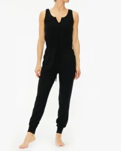 Nia Ribbed Hacci Jumpsuit