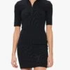 Lanston 3/4 Train Zip Dress -EQUINOX Sales 144 LSP948TN BLACK 002