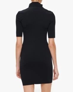 Lanston 3/4 Train Zip Dress -EQUINOX Sales 144 LSP948TN BLACK 004