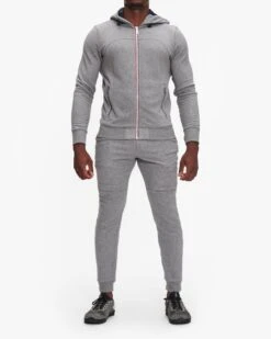 Fourlaps Rush Full Zip Hoodie 6 Fourlaps Rush Full Zip Hoodie -EQUINOX Sales 215 1034 1 GreyHeather 001