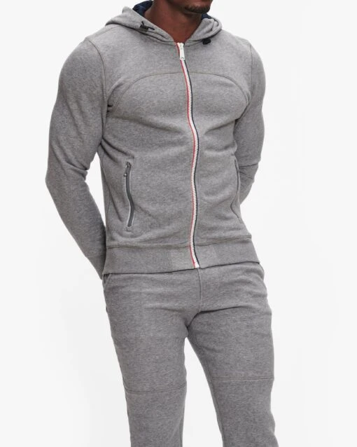 Fourlaps Rush Full Zip Hoodie -EQUINOX Sales 215 1034 1 GreyHeather 012