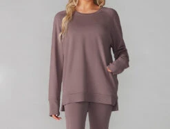 Cozy Sweatshirt -EQUINOX Sales F22Apparel CozySweatshirt Dusk Front