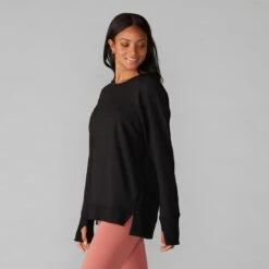 Cozy Sweatshirt -EQUINOX Sales F22Apparel CozySweatshirt Ebony Side 8f0af292 3f05 4eb4 ad8d 66a367523e79