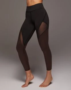 Fuse Gloss Legging -EQUINOX Sales FUSE GLOSS LEGGING DARK OAK 1