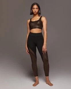 Fuse Gloss Legging -EQUINOX Sales FUSE GLOSS LEGGING DARK OAK 6
