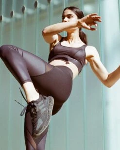 Fuse Gloss Legging -EQUINOX Sales Fuse Gloss Legging Black 4