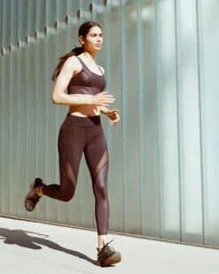 Fuse Gloss Legging -EQUINOX Sales Fuse Gloss Legging Black 5