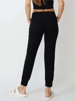 Monrow Supersoft Sporty Sweats -EQUINOX Sales HB0186 BLACK 5