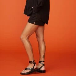 Poplin Shorts -EQUINOX Sales HB0632 BLACK 4