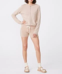 Monrow Supersoft Zip Up Hoody