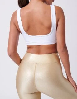 Heroine Sport FLARE BRA -EQUINOX Sales HS 1075 WHITE 2