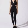 Wrap Jumpsuit -EQUINOX Sales HS 7006 BLACK 1