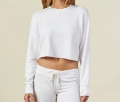 Cropped Boyfriend Sweatshirt