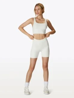 Coreflex™ Bike Shorts -EQUINOX Sales IVORY RibBikeShort3858 3d76c8af f000 4bca 8497 2fc6e3ec9201