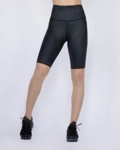 Michi Instinct Gloss Bike Short 10" -EQUINOX Sales InstinctGlossBikeShort Black 2